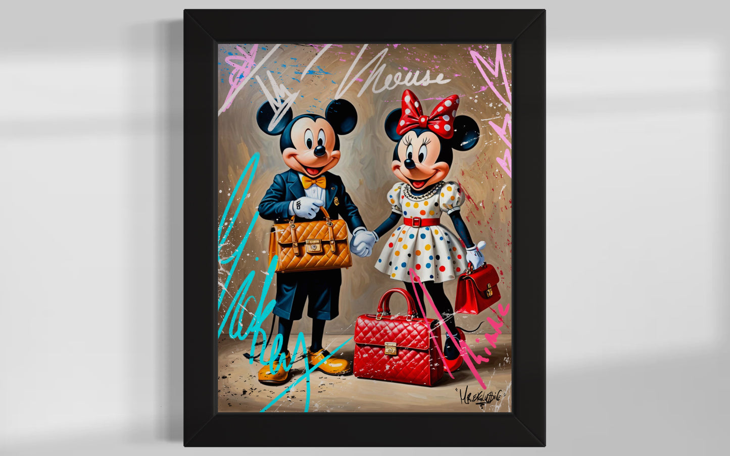 “Mickey & minnie Shopping”