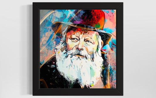 “Abstract Rebbe Portrait”