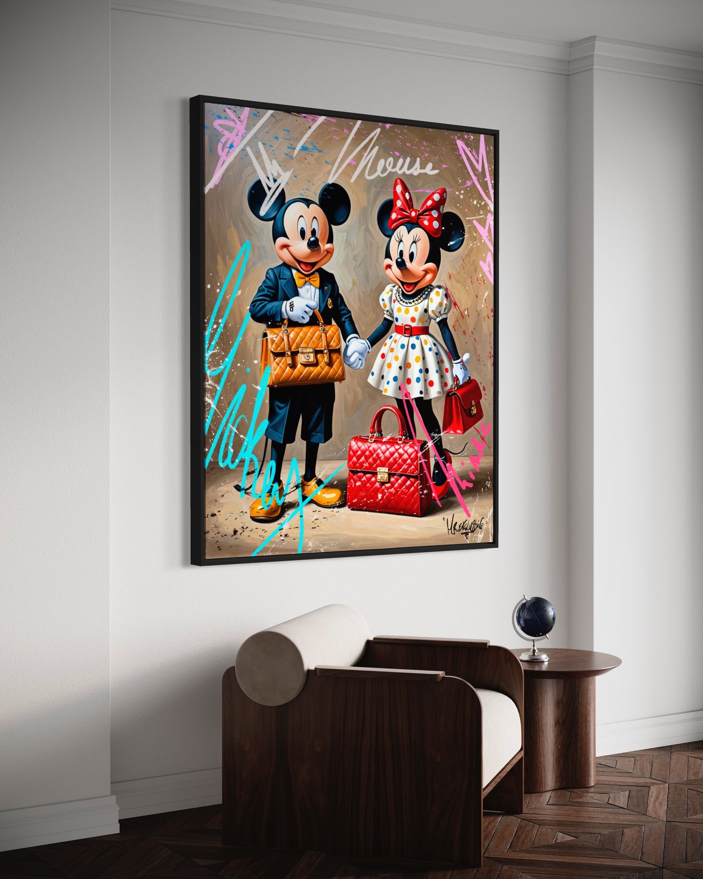 “Mickey & Minnie Shopping”