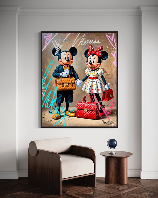 “Mickey & Minnie Shopping”