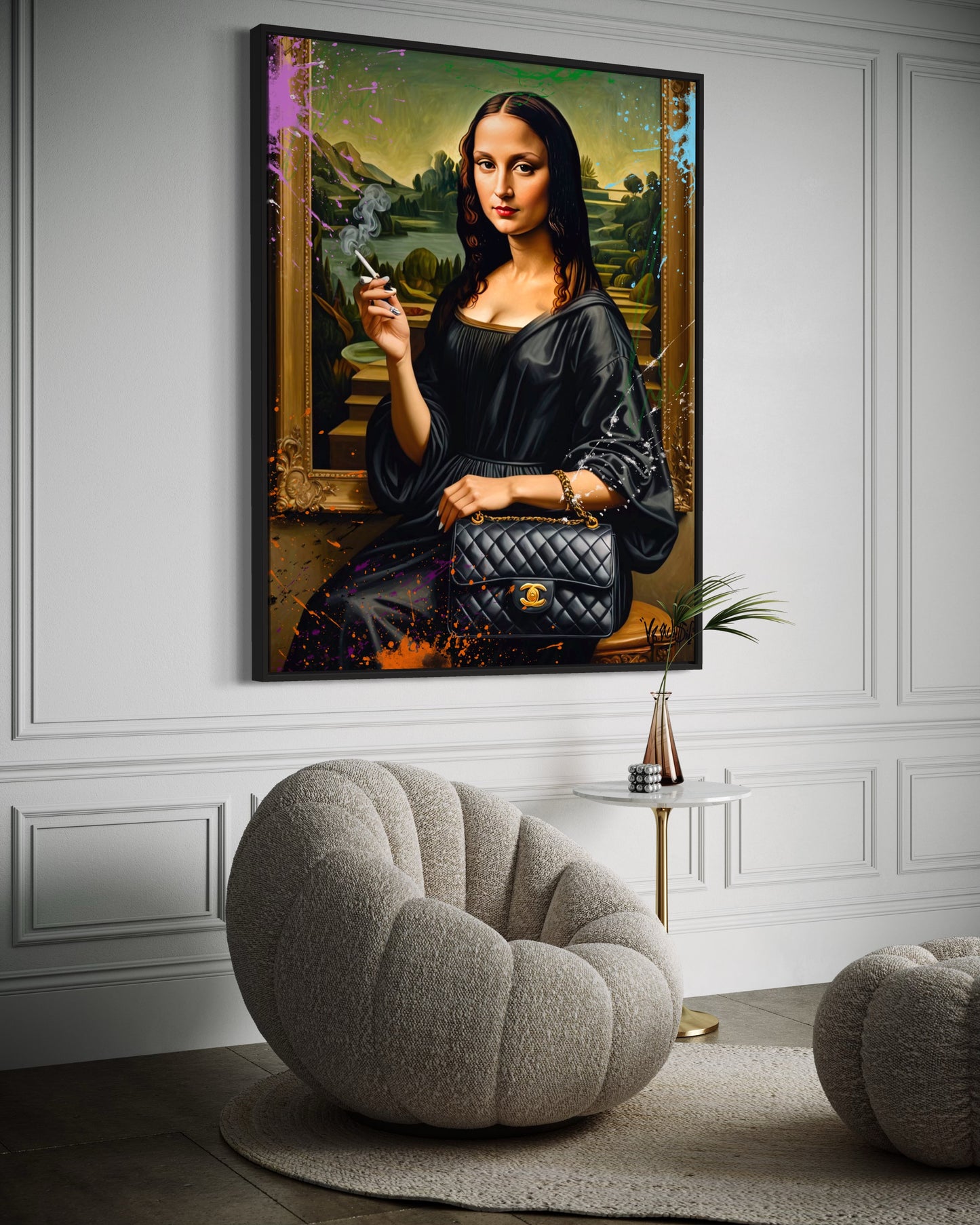 “Mona Lisa Chanel Bag”