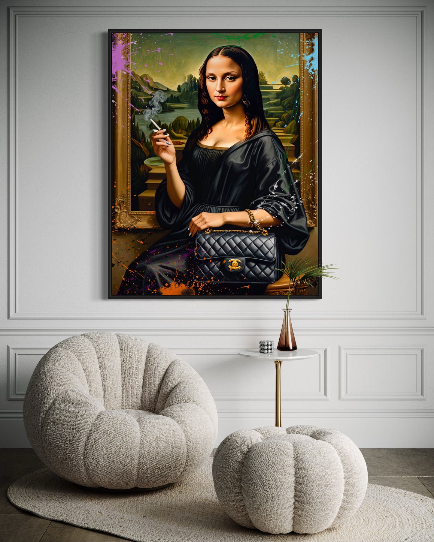 “Mona Lisa Chanel Bag”